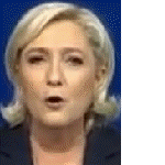 Marine Le Pen ( photo ), leader de l'opposition  Macron, condamne  l'ingibilit pour 2027 FIL-INFO-FRANCE 